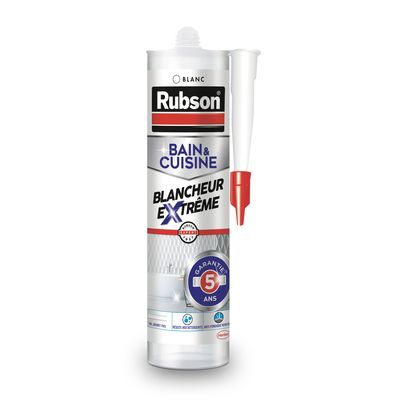 Enlève-Joints Pour Mastic Silicone Rubson Tube 80Ml Blanc
