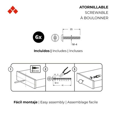 Bouton de meuble rond bois hêtre diamètre 29 mm par 6 REI