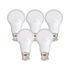 Ampoules LED SMD B22 opaque 9W = 806 lumens blanc neutre par 5 - XANLITE
