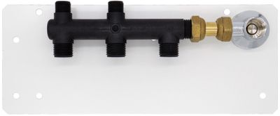 Platine cuisine avec collecteurs prémontés pour tube multicouche - QUICK PLOMBERIE