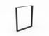 Pied de table XL cadre 710 x 580 x 60 mm métal noir REI