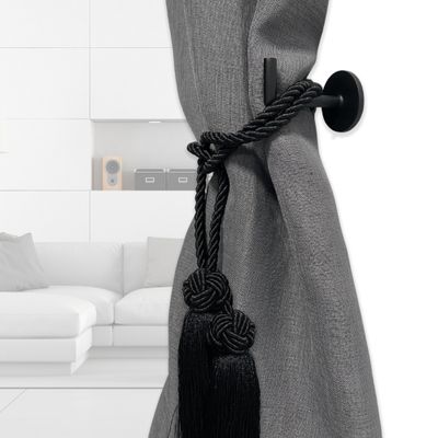 Gonds en métal de 5.33 cm Finition Noir mat par 2 - MOBOIS