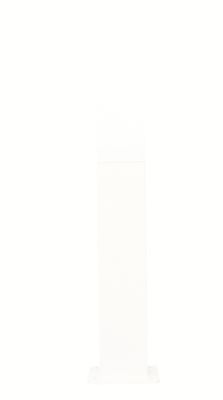 Borne extérieur LED 60cm Curve blanc IP44 1000 lumens blanc chaud - ARLUX