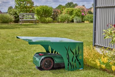 Abri pour robot tondeuse vert MOTTEZ
