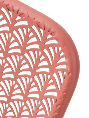 Salon de balcon PAON acier terracotta 2 places - BOCARNEA