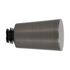 Embout déco medium à visser en métal diam 20 mm Finition Gun foncé par 2 - MOBOIS