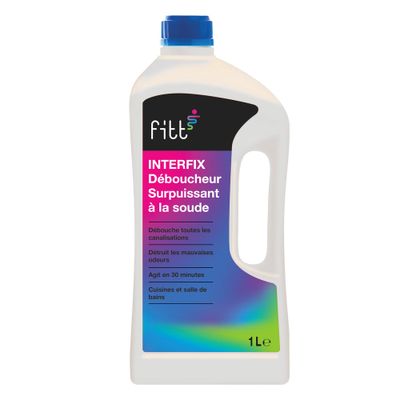 Déboucheur à la soude Interfix 1L - FITT