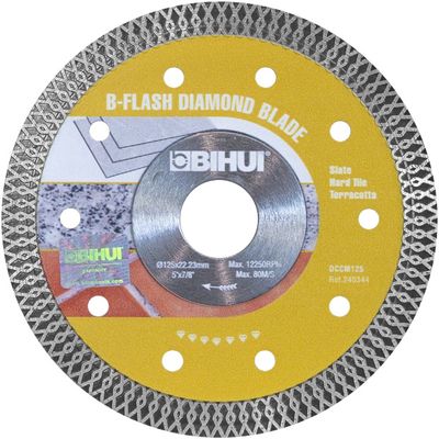 Disque diamant B-FLASH couronne cannelée continue diamètre 125 mm PAVILIFT