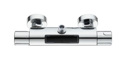Mitigeur de douche thermostatique Chrome Ekogest XL - EDOUARD ROUSSEAU