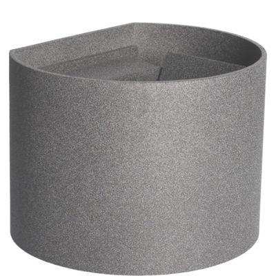 Applique extérieur LED Spezia ronde anthracite IP44 750 lumens blanc chaud - ARLUX