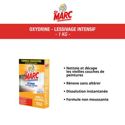 Lessivage intensif Oxydrine 1KG - ST MARC