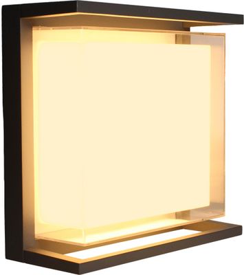 Applique extérieur LED Flores anthracite IP65 1000 lumens blanc chaud - ARLUX