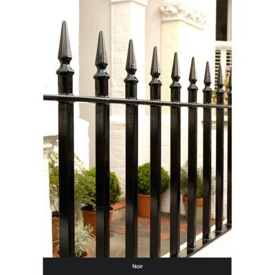 Peinture fer extérieur direct sur rouille lisse noir brillant 250 mL - HAMMERITE