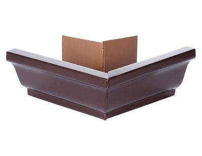 ANGLE EXTERIEUR ALU MARRON