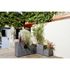 Muret de jardin Basalt effet béton 99 x 39 x 60 cm - EDA