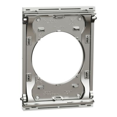 Plaque de finition centrale 1 poste Odace 2025 Architecte effet béton - SCHNEIDER ELECTRIC