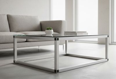 Tube carré aluminium brut 25 x 25 x 1,2 mm 2,50 m CQFD