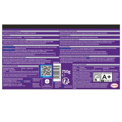 Colle pour toile de verre OVALIT TM 750 g METYLAN