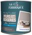 Peinture mur et boiserie Gris Plomb mat 0,5 L - LA FABRIQUE