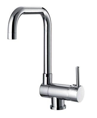Robinet de cuisine rabattable Chrome New Oslo - ESSEBAGNO