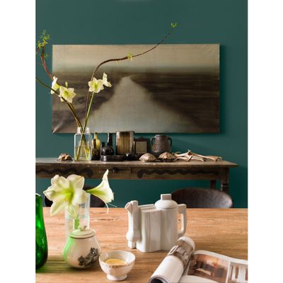 Peinture Crème de Couleur Eucalyptus satin 2,5 l - DULUX VALENTINE
