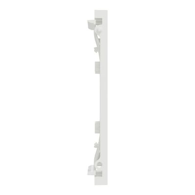 Plaque de finition centrale 1 poste Odace 2025 Architecte blanc craie - SCHNEIDER ELECTRIC