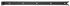 Penture queue de carpe longueur 700 mm diamètre 14 mm 35 x 5 noire