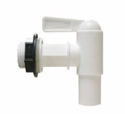 Robinet de vidange plastique 3/4" pour cuve à eau GARANTIA