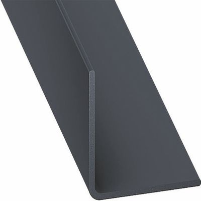 Cornière égale PVC gris anthracite laqué 20 x 20 mm 2,60 m CQFD