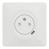 Prise 2 pôles + terre avec charge USB-C affleurante 16A blanc - Ovalis SCHNEIDER ELECTRIC