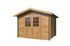 Abri de jardin bois autoclave Marron Valentine 6,1m2 Livraison à domicile incluse