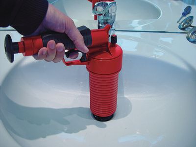 Pistolet à déboucher à air comprimé - ROTHENBERGER