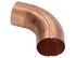 Coude cinté soudé cuivre diam.80 mm pour gouttière EDILIANS