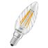 Ampoule LED E14 flamme torsadée à filament 4 W = 470 lumens blanc chaud OSRAM