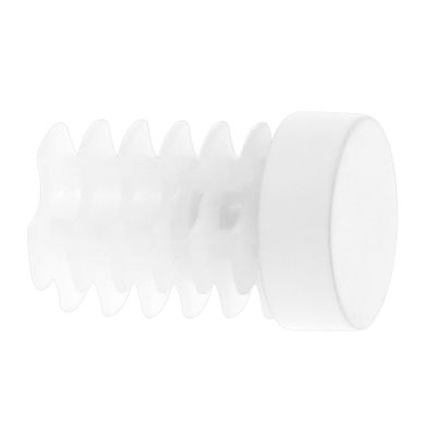 Embout déco fermium en métal diam 20 mm Finition Blanc mat par 2 - MOBOIS