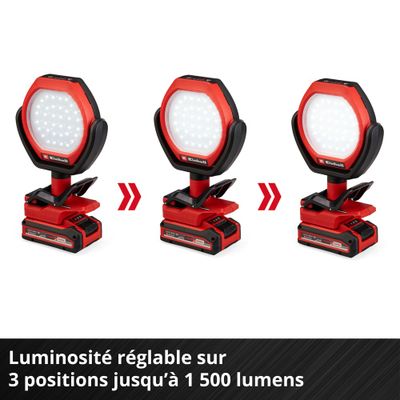 Lampe PXC sans fil sans batterie GC-OL18/1500 - EINHELL