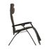 Fauteuil relax matelassé zéro gravité marron taupe RSX CLIP -LAFUMA
