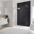 Panneau mural de douche 150x255 cm marbre anthracite or DécoDesign Softtouch - SCHULTE