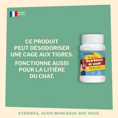 Bicarbonate de soude The Fabulous 500 gr STARWAX