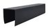 Profil de finition en U pour clôture P-MEX gris anthracite L 1,75 m - 21 x 30 mm - MOREY