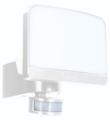 Projecteur extérieur solaire LED détecteur de mouvements + crépusculaire Flood 2 blanc IP44 1000 lumens blanc neutre - ARLUX