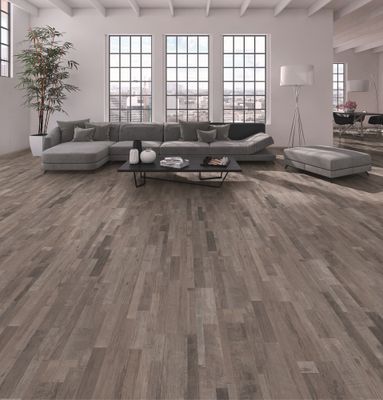 Sol stratifié décor bois grisé URBAN DRIFTWOOD ép 8 mm 19,2 x 128,5 cm AC4 paquet de 2,220 m² AJ TIMBER