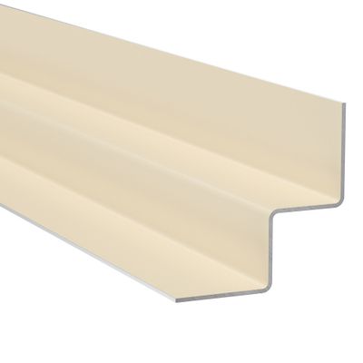 Profilé d'angle rentrant alu bardage Hardie Plank sable - longueur 3000 mm - JAMES HARDIE
