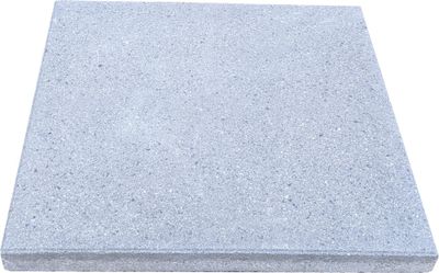 Dalle extérieure Predo 50 x 50 x 4,3 cm gris clair grenaillée - GGI
