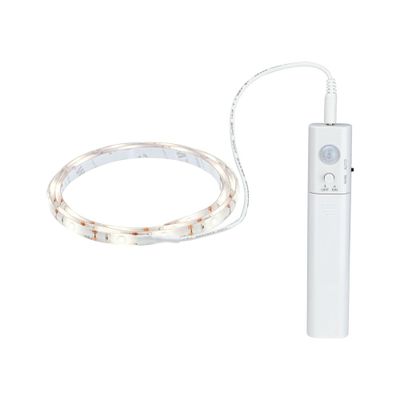 Ruban LED à piles 1m pour dressing & placard avec détecteur de mouvement 1m - Strip PAULMANN