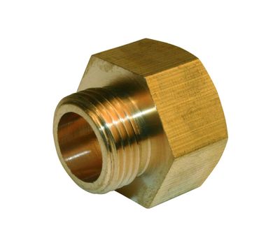 Manchon à visser inégal mâle 20/27 (1/2) femelle 15/21 (3/4)