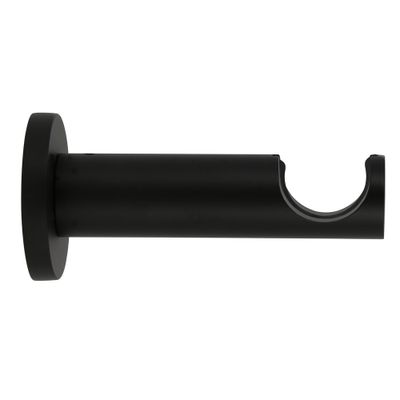 Support ouvert en métal diam 20 à 28 mm Finition Noir mat - MOBOIS