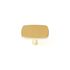 Bouton de meuble carré laiton 42 x 42 mm REI