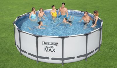 Piscine hors sol ronde tubulaire Ø 427 cm hauteur 122 cm - BESTWAY