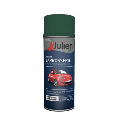 Bombe de peinture carrosserie vert Patrick RAL 37120 400 mL - JULIEN
